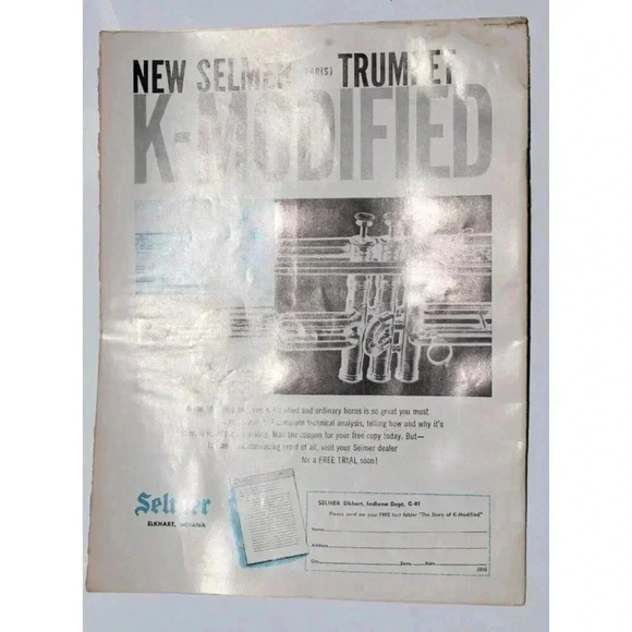 Vtg August 21, 1958 Down Beat Music Magazine Vol. 25 No. 17 - Milt Jackson - Picture 3 of 3